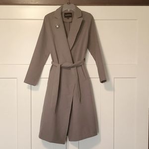 Who What Wear belted coat